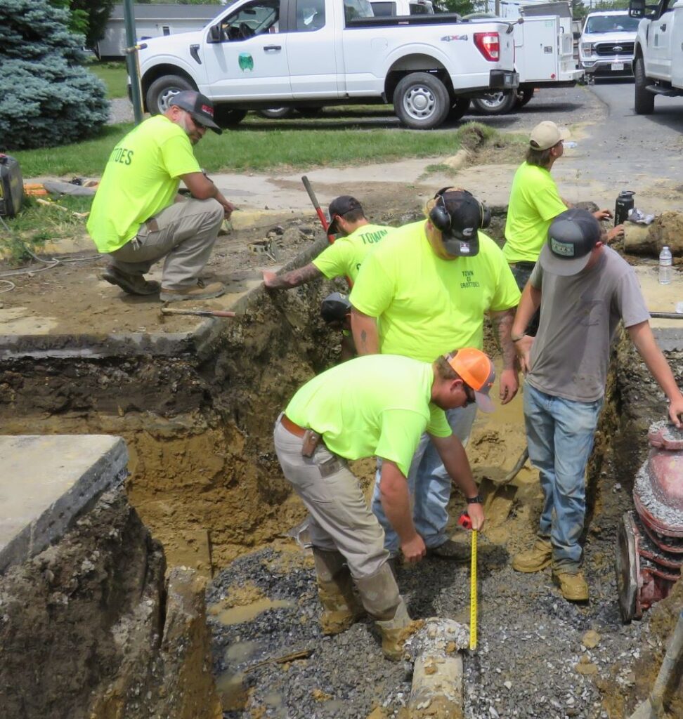 Town of Grottoes Public Works department