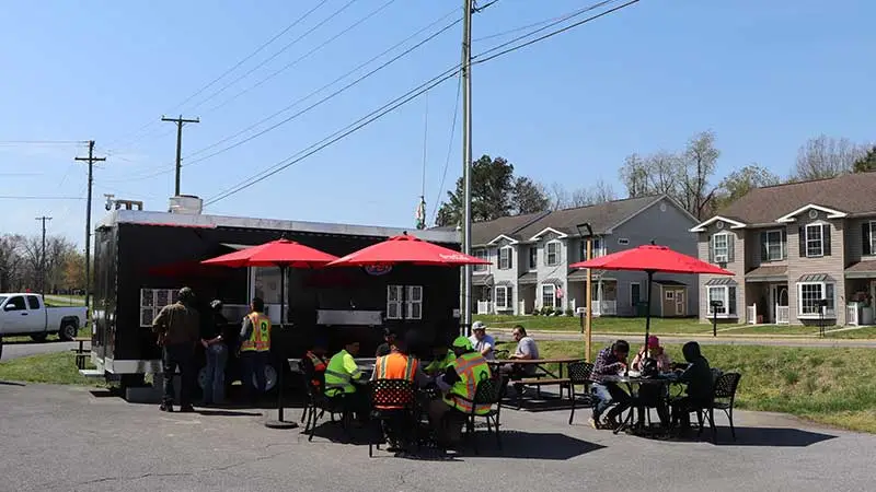 Lunchtime at El Carreton