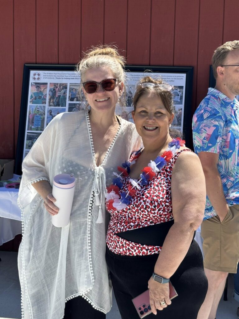 Grottoes Pool Preservation Foundation members at Grand re-Opening