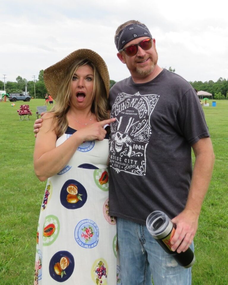 Mayor Jo Plaster & Tim Leeth of "Revival" at Party in the Park 2025